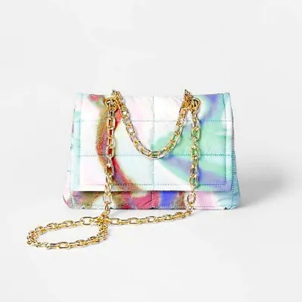FUTURE COLLECTIVE™ WITH GABRIELLA KAREFA-JOHNSON Crossbody Bag With Gold Chain